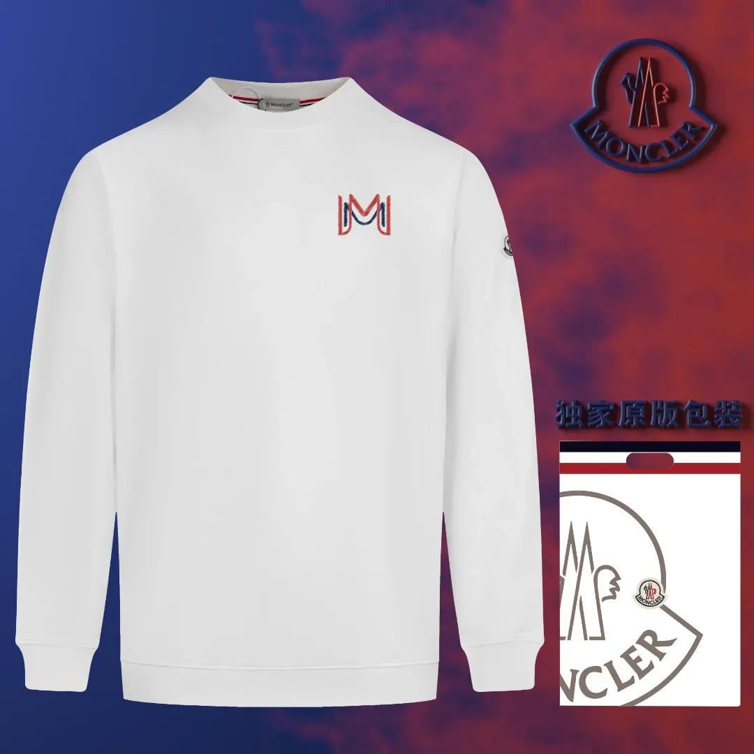【 Quality】 【🎉 🎊】 【 MONCLER】【In Stock 】 🏅2024 New Arrival Premium 3D LOGO ， ， Premium ⚠️ ： 460 ， 21S 10S 26/2 1*1 ！ ， ， ， ， ， ！ Same Style ✔ Same Style： ❗ ✔【 Same Style， In Stock！】 ➡Size：S M L XL XXL ➡ ：Black White ⚠️Size Size